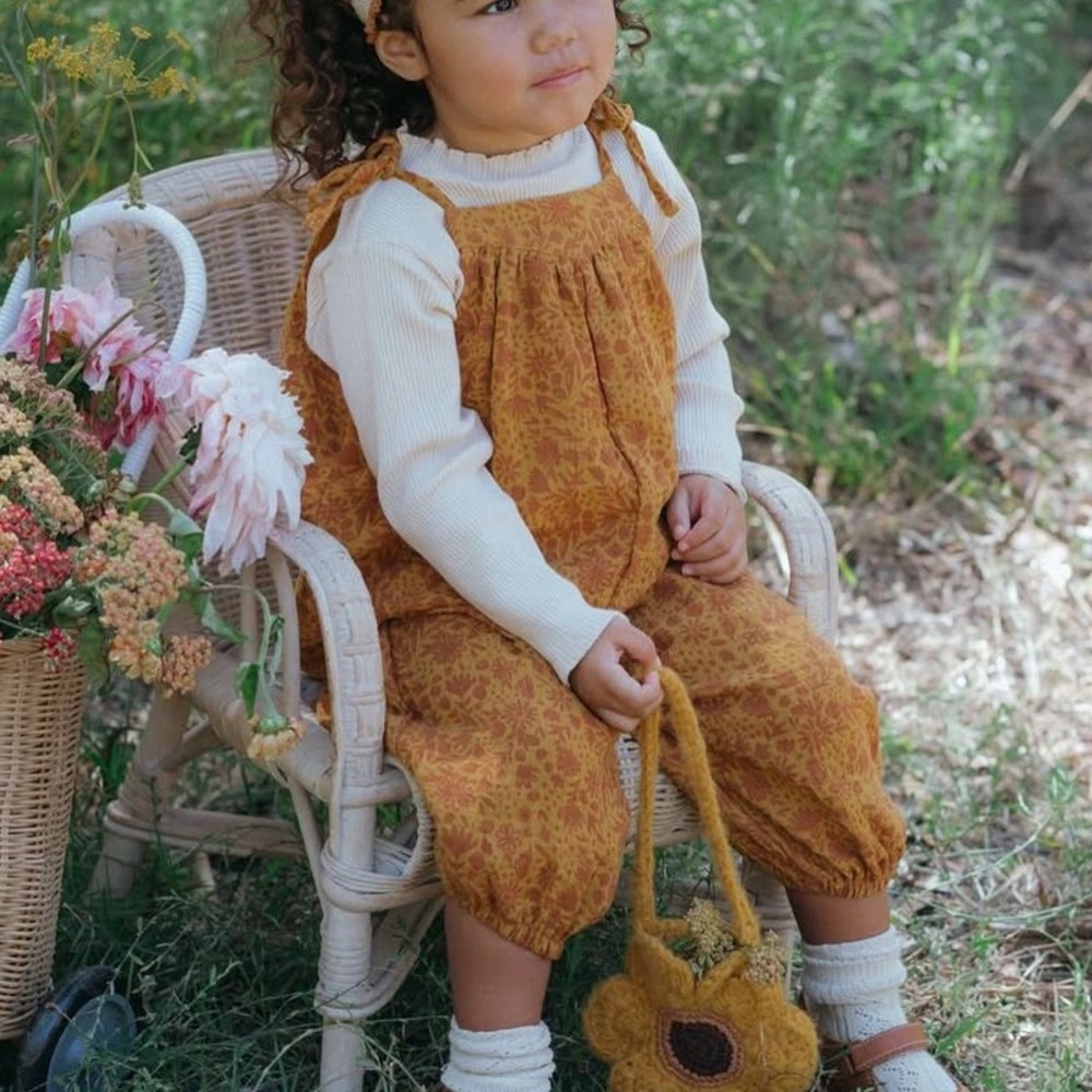 Wild Wawa Muslin Floral jumpsuit